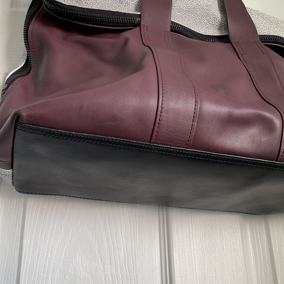 3.1 PHILLIP LIM 31 HOUR BAG Burgundy cowhide color - Picture 7 of 12